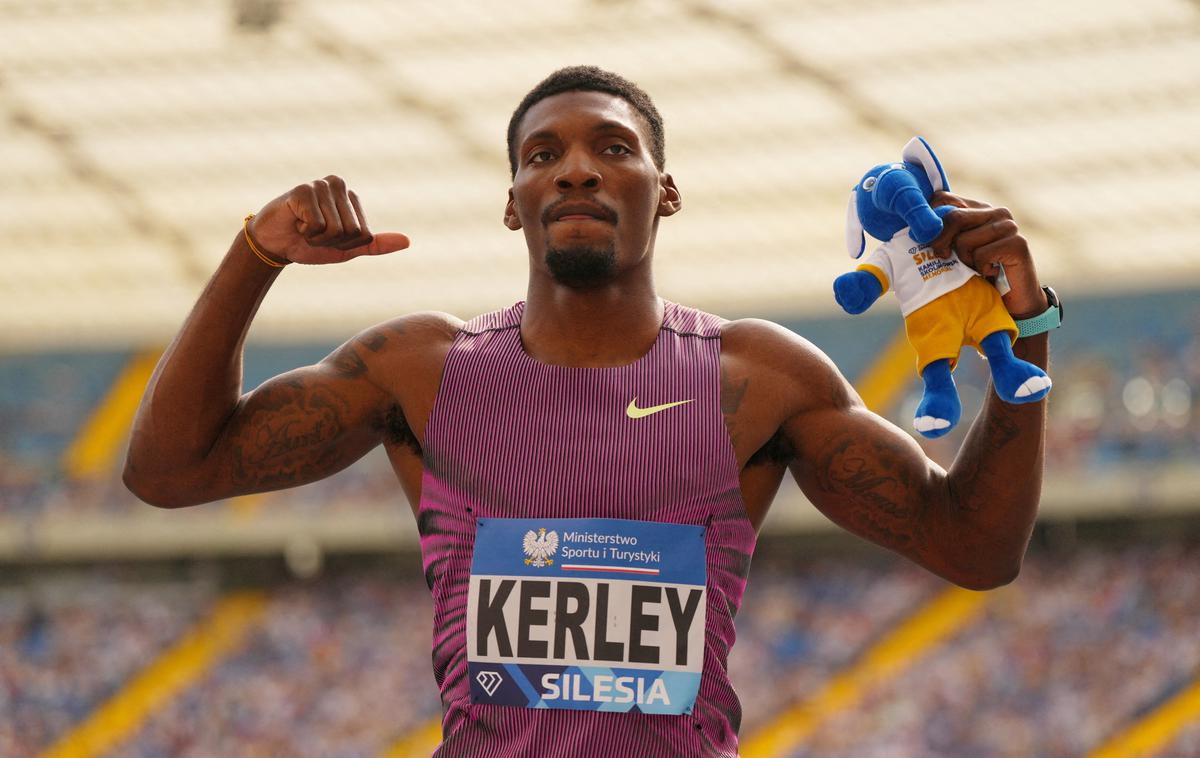 Fred Kerley | Fred Kerley je suspendiran. | Foto Reuters