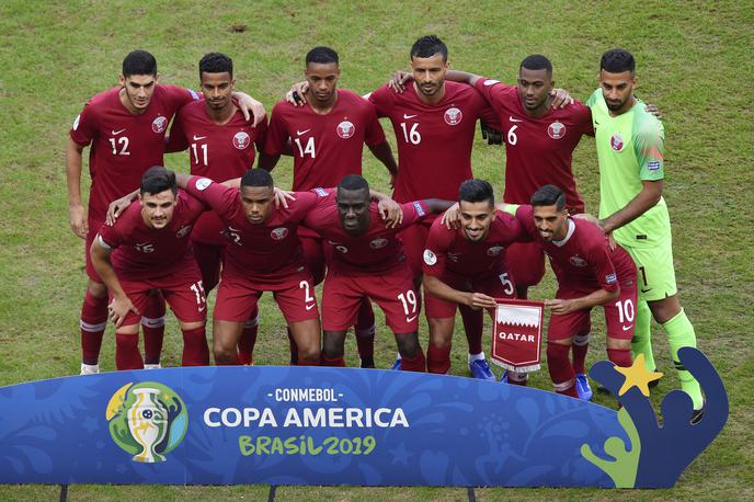Katar nogomet | Katarska reprezentanca  bo v letih 2021 in 2023 nastopila na zlatem pokalu. | Foto Getty Images