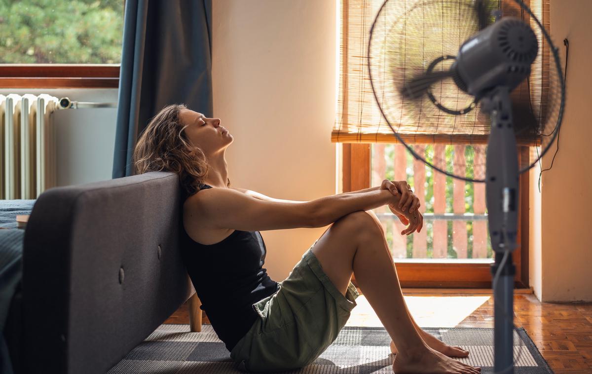 vročina, poletje, ventilator | Foto Shutterstock