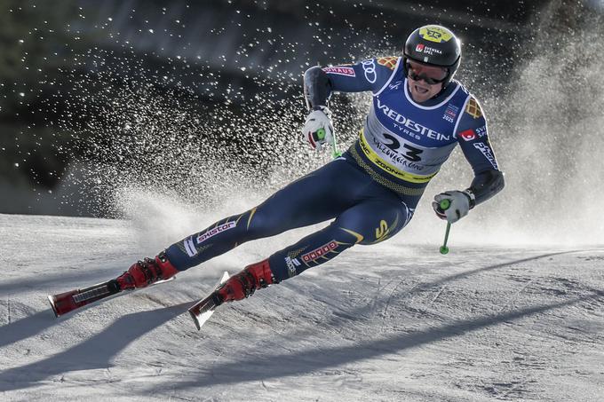 Felix Monsen je bil ob odsotnosti nekaterih favoritov najhitrejši na zadnjem treningu smuka. | Foto: Guliverimage