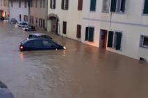 Italija, dež, padavine, Gorica