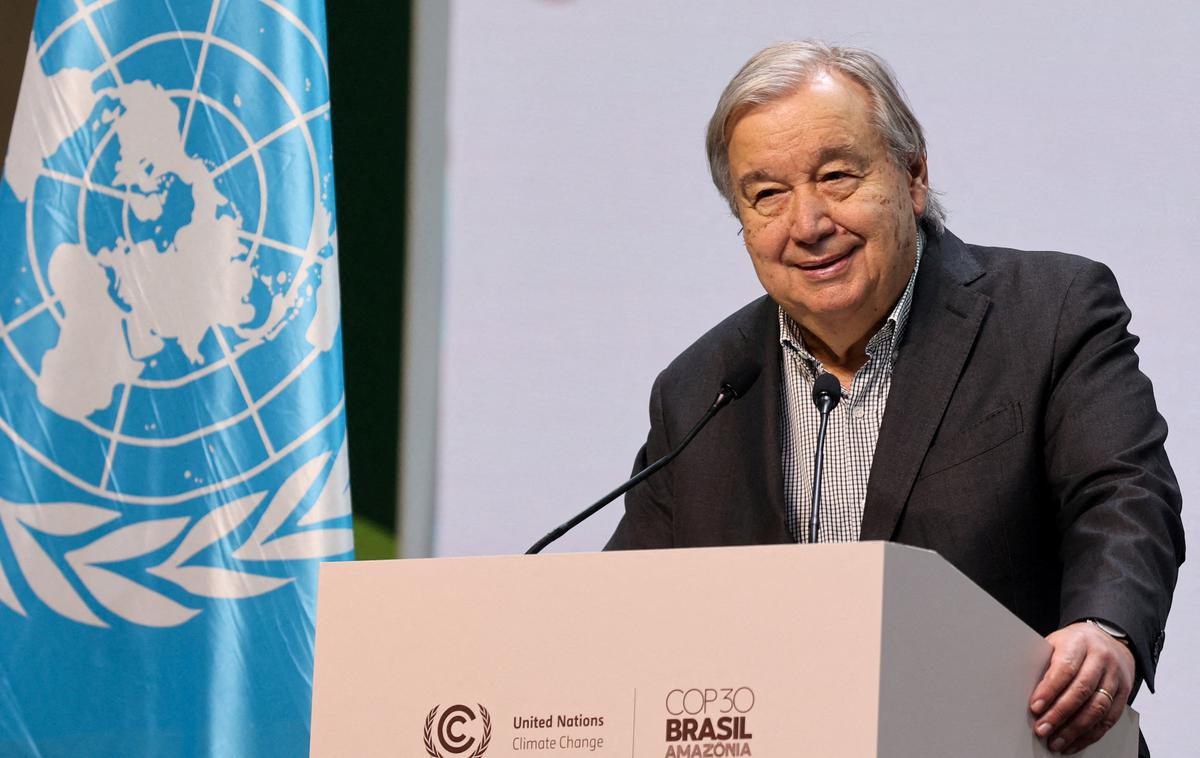 Antonio Guterres | Antonio Guterres je položaj generalnega sekretarja ZN narodov prevzel 1. januarja 2017. | Foto Reuters