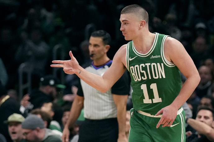 Payton Pritchard | Pri Bostonu je na zadnji tekmi blestel Payton Pritchard. | Foto Guliverimage