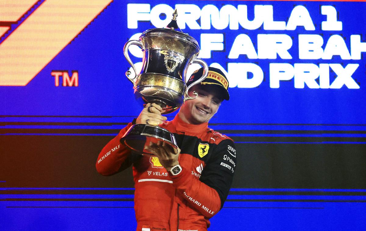 Bahrajn zmaga Leclerc | Veliki zmagovalec VN Bahrajna, Charles Leclerc. | Foto Reuters
