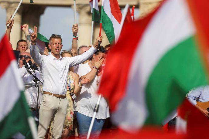 Peter Magyar | Peter Magyar, sicer nekdanji član Fidesza, velja za vzhajajočo zvezdo madžarske opozicije, ki želi ogroziti močno prevlado Viktorja Orbana in Fidesza. | Foto Reuters