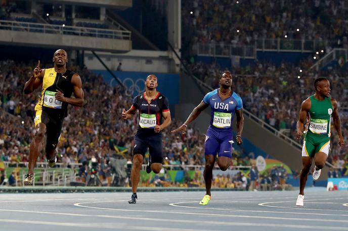 Finale 100 m Bolt Simbine Rio 2016 | Foto Getty Images
