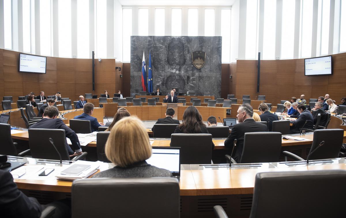 državni zbor | Novela zakona o poslancih naj v državnem zboru ne bi več imela zadostne podpore. | Foto STA