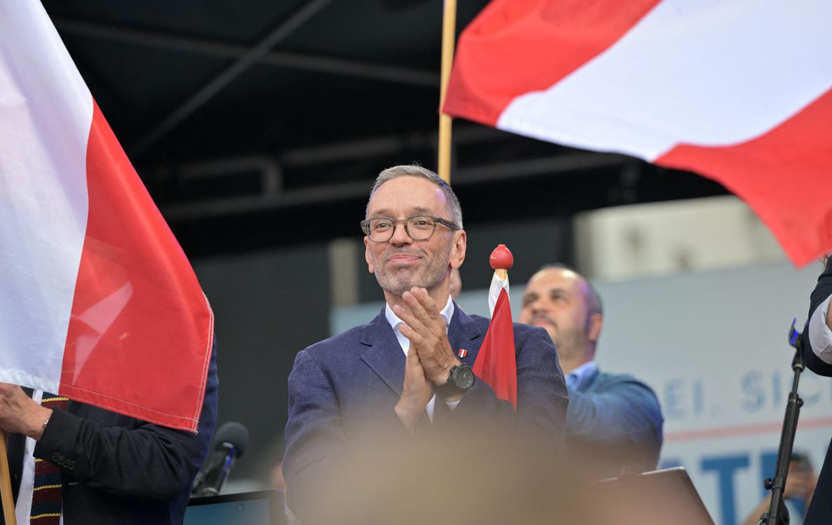 Vodja FPÖ Herbert Kickl | Vodja skrajno desnih svobodnjakov (FPÖ) Herbert Kickl kljub zmagi na parlamentarnih volitvah ne bo sestavljal vlade. | Foto Reuters