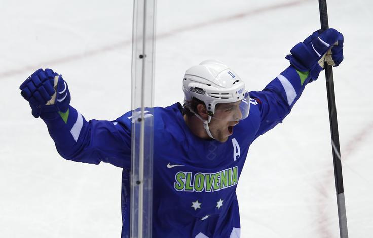Anže Kopitar olimpijske igre Soči | Foto: Reuters