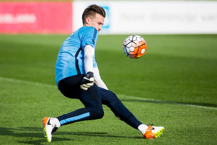 Gregor Sorčan V reprezentančni opremi. | Foto: Žiga Zupan/Sportida