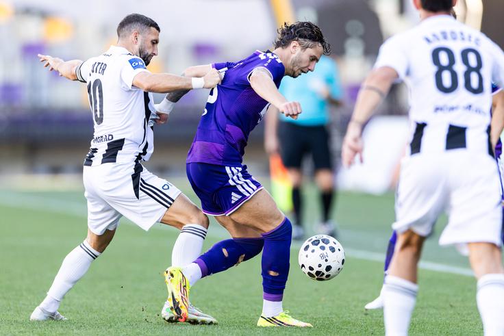 Maribor in Mura sta remizirala z 1:1. | Foto: Jure Banfi