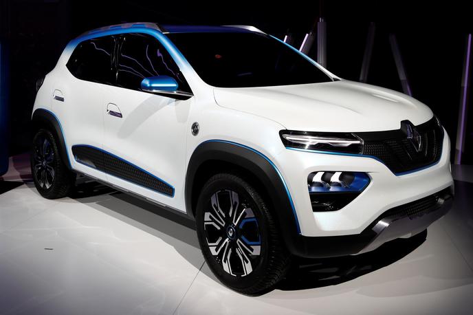Renault K-Ze | Električni renault city K-ZE. Skupaj s kitajskim partnerjem JMEV ga bodo v obliki električne dacie prihodnje leto pripeljali tudi v Evropo. | Foto Reuters