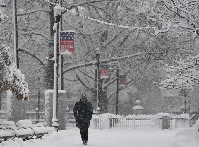 sneg ZDA, zima, tornado | Foto: Reuters