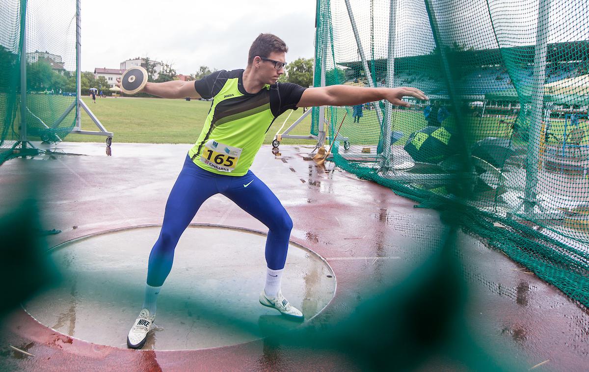 Kristjan Čeh | Kristjan Čeh je na mitingu v Železnem v Avstriji disk zalučal 63,51 metra, kar je tokrat zadoščalo za drugo mesto. | Foto Peter Kastelic
