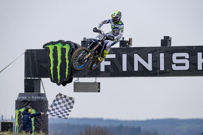 Tim Gajser Švica Yamaha | Tim Gajser je bil v prvi vožnji deveti, nato pa precej boljši v drugi, ki jo je končal na drugem mestu. | Foto Yamaha Racing