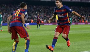 Oblak pri zmagi Atletica premagan, Suarez odrešil Barcelono
