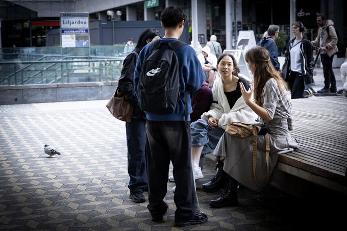 V Ljubljani študira tudi veliko tujcev.  | Foto: Ana Kovač