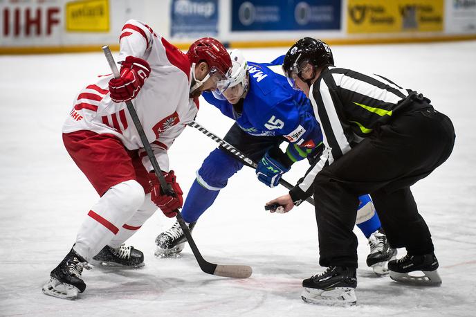 slovenska hokejska reprezentanca : Poljska, Ledna dvorana Tabor, Maribor, Luka Maver | Slovenski hokejisti so izgubili s Poljaki. | Foto Blaž Weindorfer/Sportida