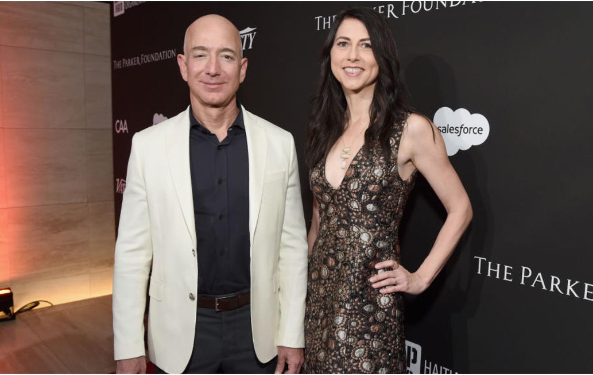 Jeff Bezos | Jeff in MacKenzie se ločujeta po 25 letih zakona. | Foto Getty Images