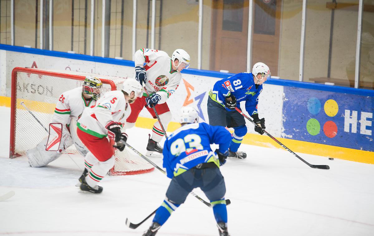 slovenska hokejska reprezentanca Slovenija Belorusija Bled | Foto Peter Podobnik/Sportida