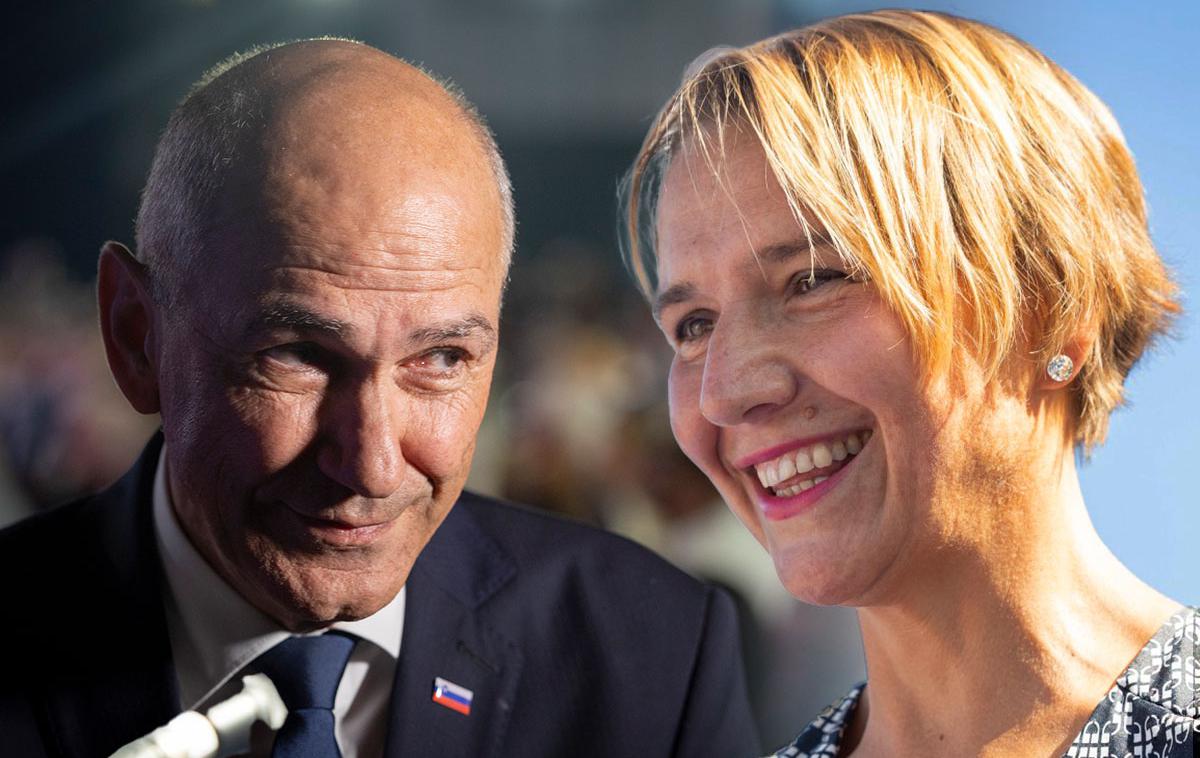 Janez Janša Tina Bregant | SDS Janeza Janše želi "pojesti našo lokalno bazo in volivce", je prepričana nova predsednica SLS Tina Bregant. | Foto STA