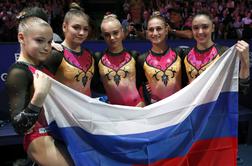 Ruske telovadke ubranile ekipni naslov