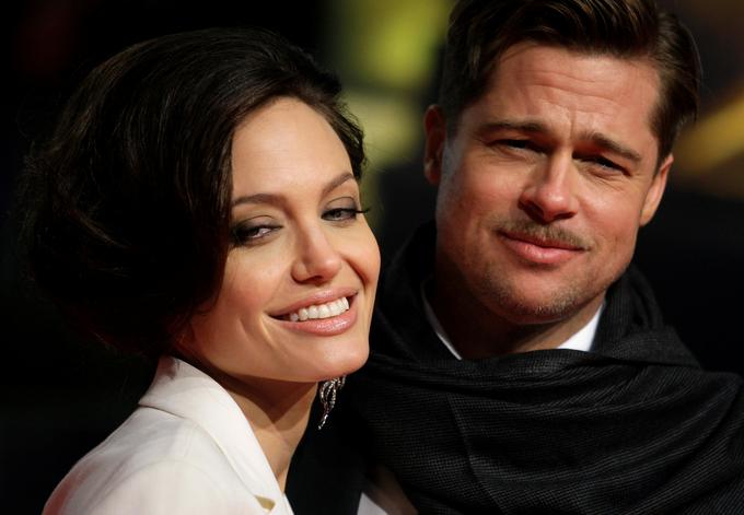 Hollywoodska ljubljenca Brad Pitt in Angelina Jolie sta se razšla po 12 letih skupnega življenja in šestih otrocih. | Foto: Reuters