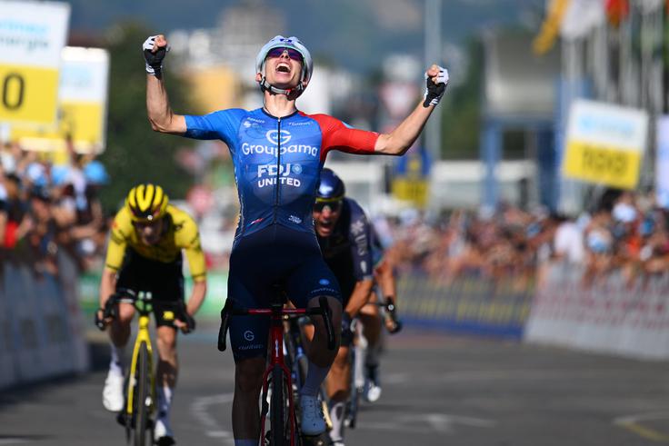 Romain Gregoire je zmagovalec druge etape 89. Dirke po Švici.  | Foto: Guliverimage