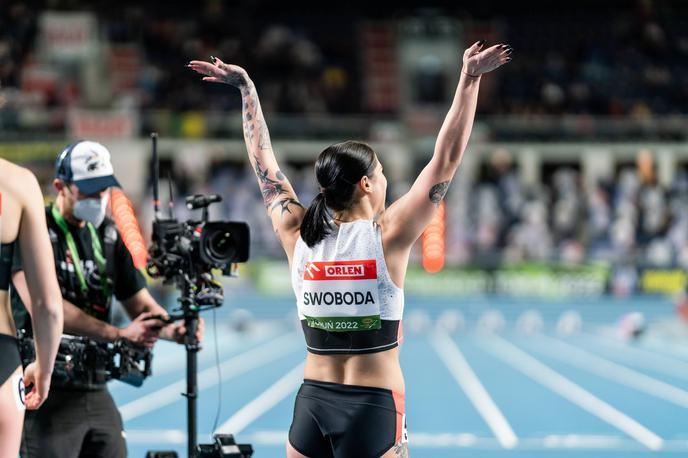 Ewa Swoboda | Ewa Swoboda je na mitingu v domačem Torunu pretekla 60 m v manj kot sedmih sekundah. | Foto Guliverimage