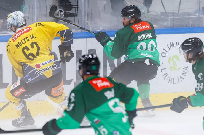 HK Olimpija | Olimpija gosti madžarskega tekmeca. Bo zmagala tudi šestič zapored? | Foto Aleš Fevžer