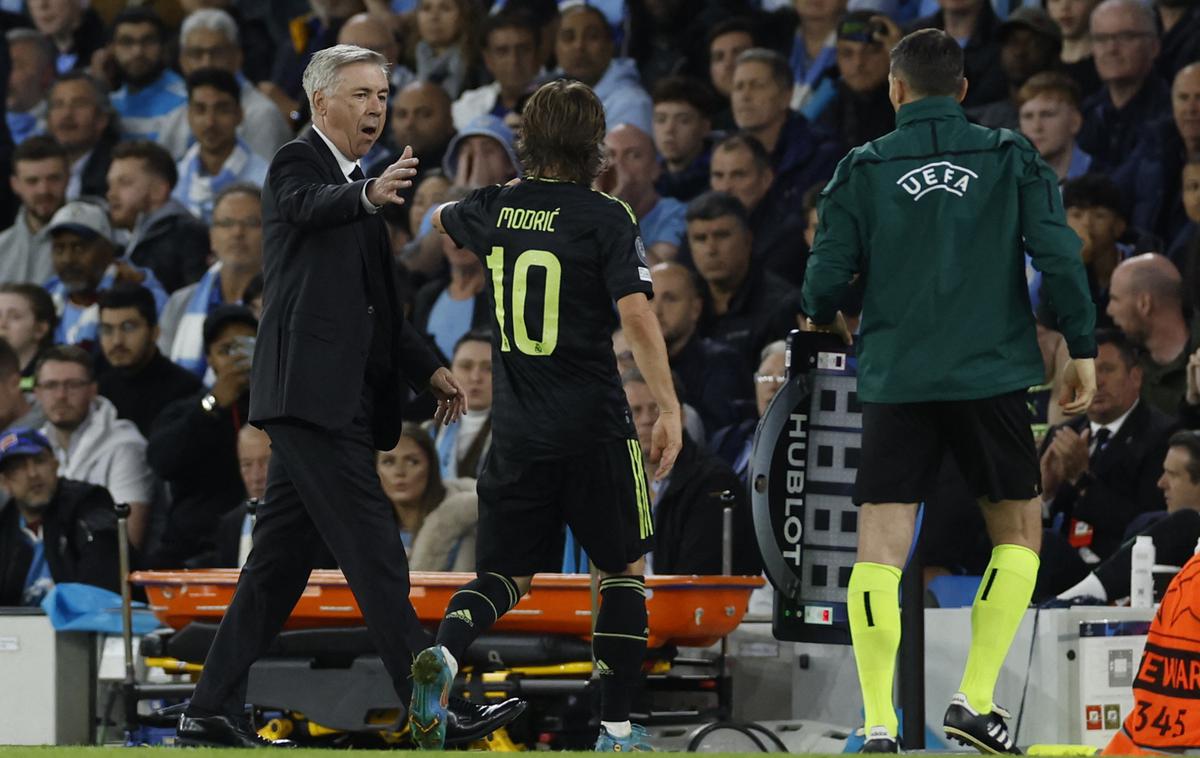 Luka Modrić Real Madrid | Luka Modrić je bil po koncu tekme zelo razočaran. | Foto Reuters