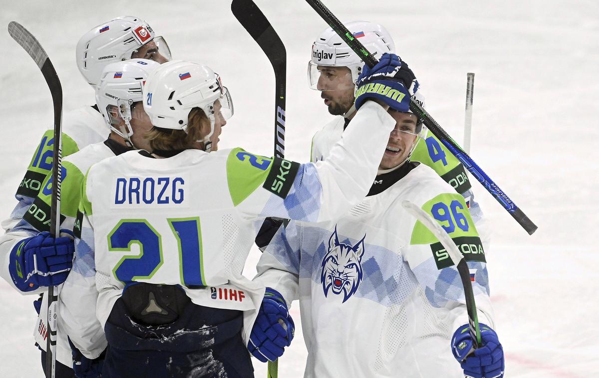 slovenska hokejska reprezentanca : Finska, Jan Drozg | Slovenski reprezentanci je prvič po letu 2005 uspelo obstati med elito, to je pomlajeni slovenski zasedbi uspelo z zmago nad Francijo. Slovenci bodo prihodnje leto igrali v Švici. | Foto Guliverimage