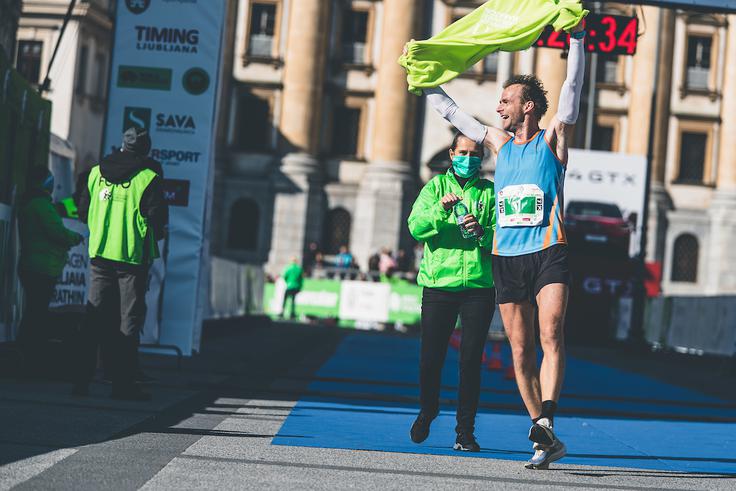Janez Mulej ljubljanski maraton zmagovalci Janez Mulej | Foto: Grega Valančič/Sportida