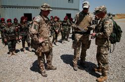 Nemški vojaki nadaljujejo urjenje Kurdov v Iraku