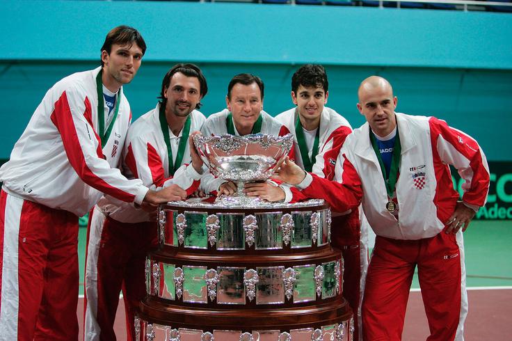 Nikola Pilić je leta 2005 s Hrvati osvojil Davisov pokal. | Foto: Guliverimage/Getty Images