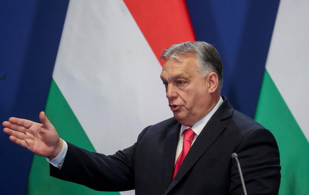 Viktor Orban | Madžarski premier Viktor Orban bo v sredo poslancem predstavil prednostne naloge madžarskega predsedovanja Svetu EU, ki se je sicer začelo 1. julija.  | Foto Reuters