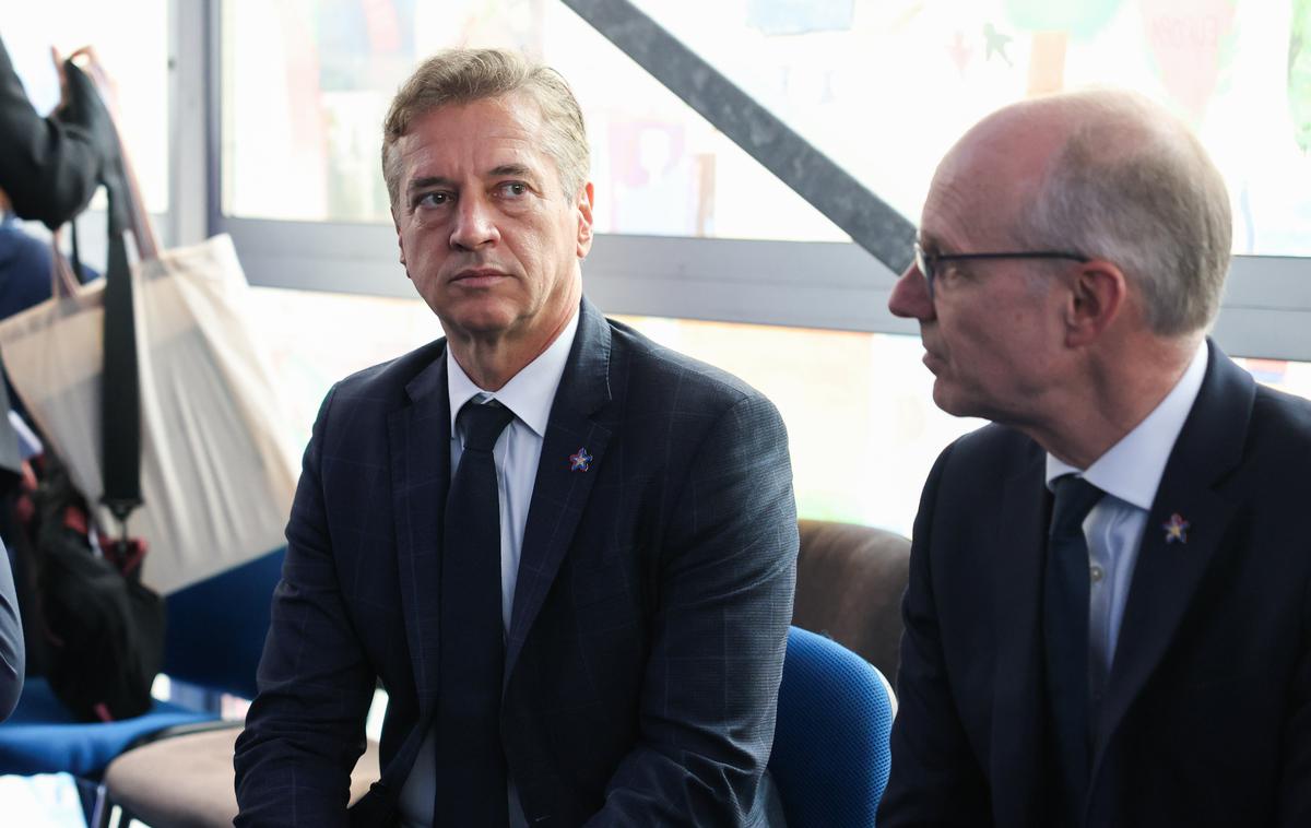 Rober Golob 2 Tirana | V središču razprav so bili varnost, prihodnost Evrope, izzivi mobilnosti in vloga mladih, predvsem pa vprašanje gospodarske konkurenčnosti in strateške odpornosti. | Foto Žan Kolman/KPV