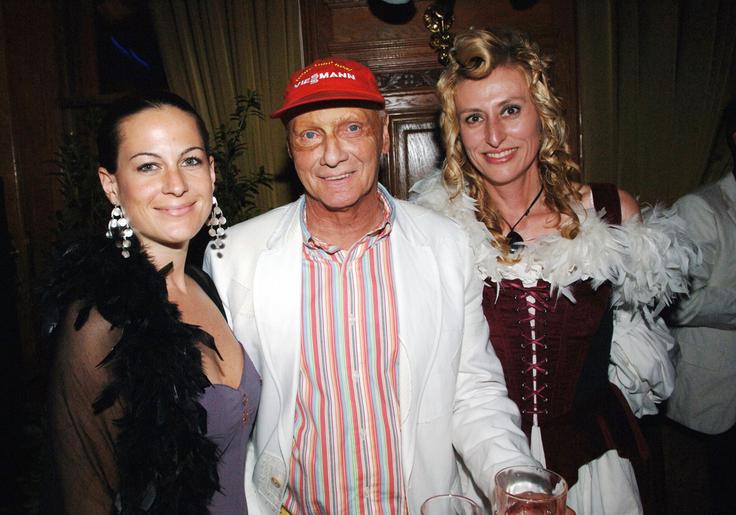 Niki Lauda in Birgit Lauda (levo) | Foto: Guliverimage