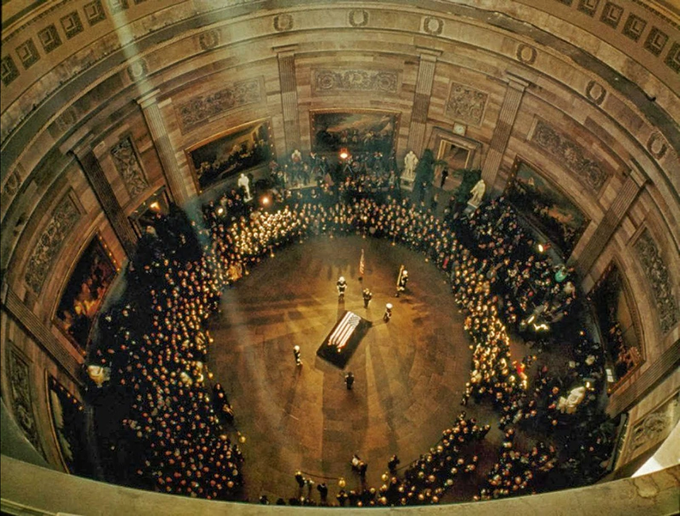 John F. Kennedy, pogreb | Foto: Reddit/HistoryPorn