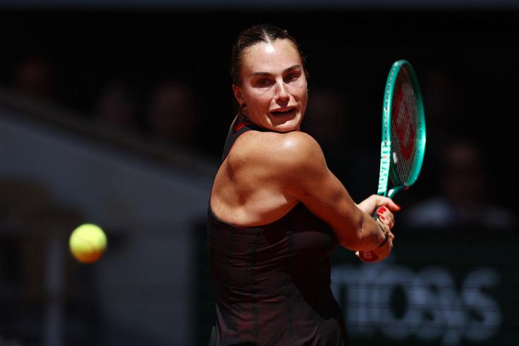 Arina Sabalenka je vodilna na WTA lestvici. | Foto: Reuters