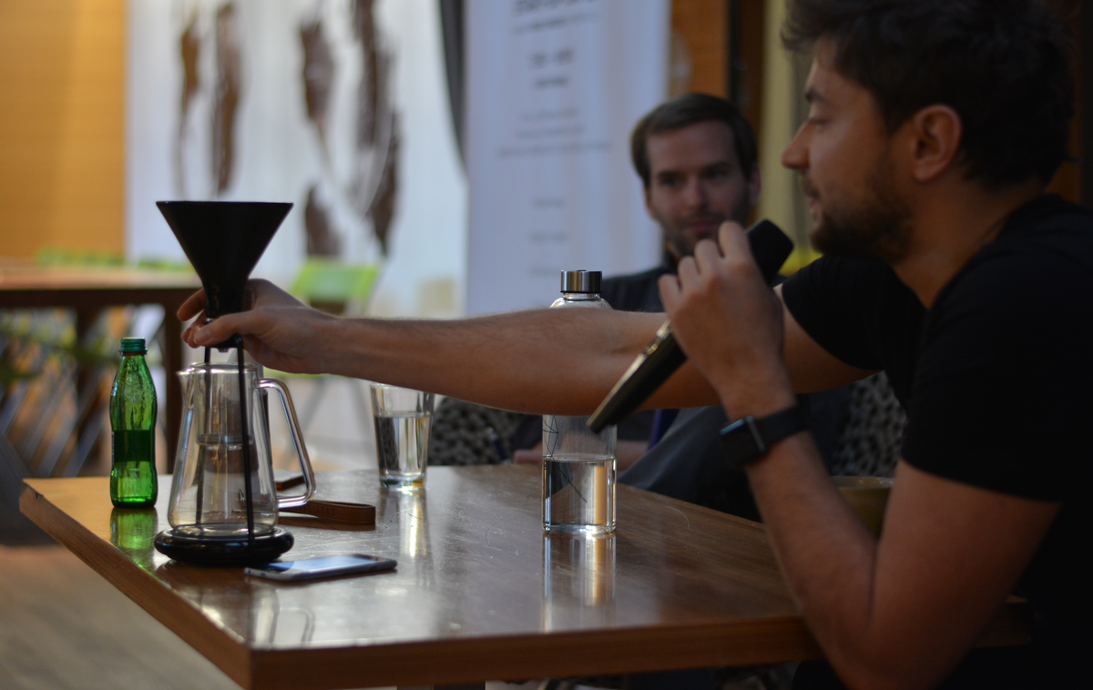 Anže Miklavec, ZkotZ, Goat mug, Equa | Foto Startup cafe Ljubljana
