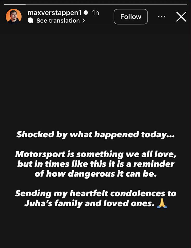 Verstappen | Foto: Instagram