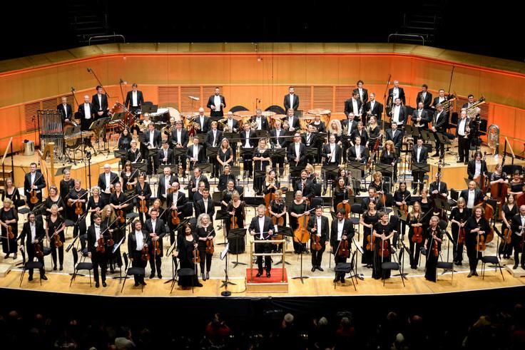 Kraljevi škotski nacionalni orkester, dobitnik nagrade Gramophone Classical Music 2020 in osemkratni nominiranec za grammyja, spada med vodilne britanske orkestre. | Foto: Jessica Cowley / Cankarjev dom