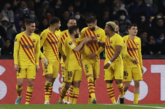 Barcelona | Barcelona je s 4:2 zmagala v Neaplju. | Foto Reuters