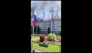 Nov napad v Rusiji: "Odbili smo tri napade in ubili 30 ukrajinskih borcev"