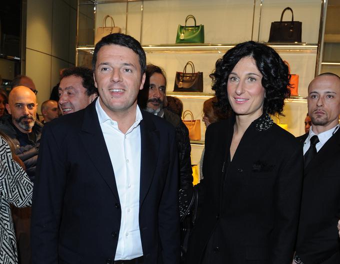 Gosta slavnostne večerje bosta italijanski premier Matteo Renzi in njegova žena Agnese. | Foto: Getty Images