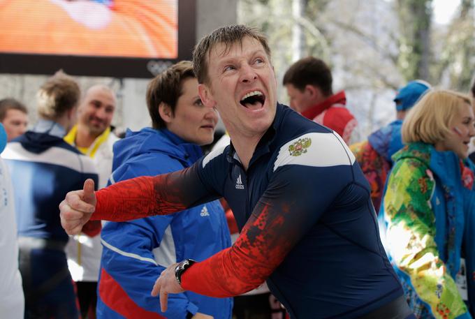Med dopinškimi grešniki je tudi tekmovalec v bobu Aleksander Zubkov, ki je v Sočiju osvojil dve zlati olimpijski medalji. | Foto: 