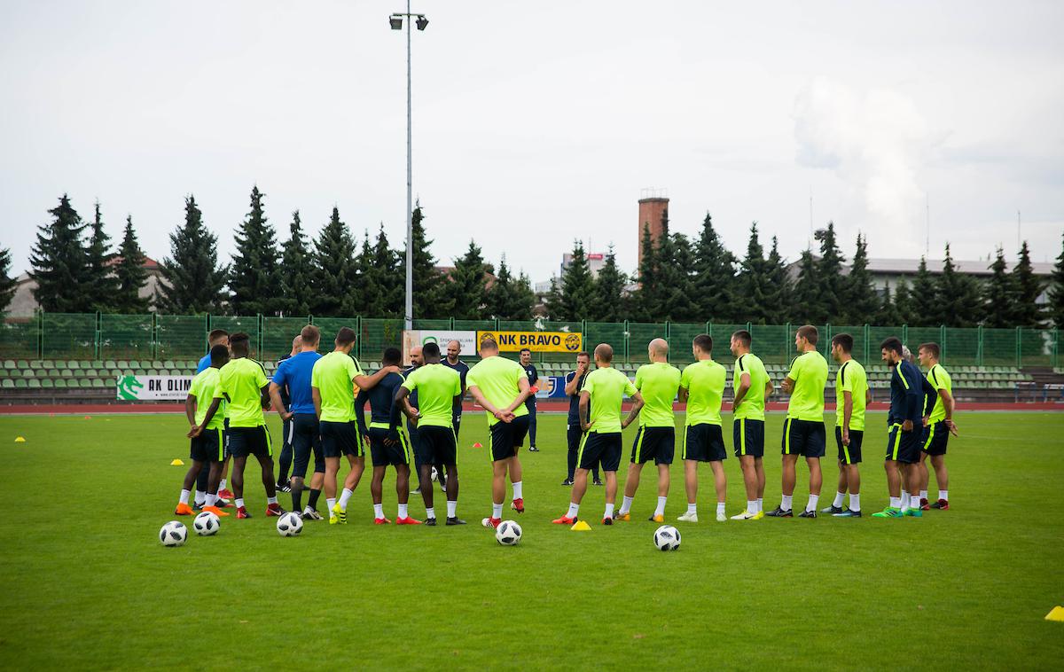 NK Olimpija Trening Nogometaši | Foto Žiga Zupan/Sportida