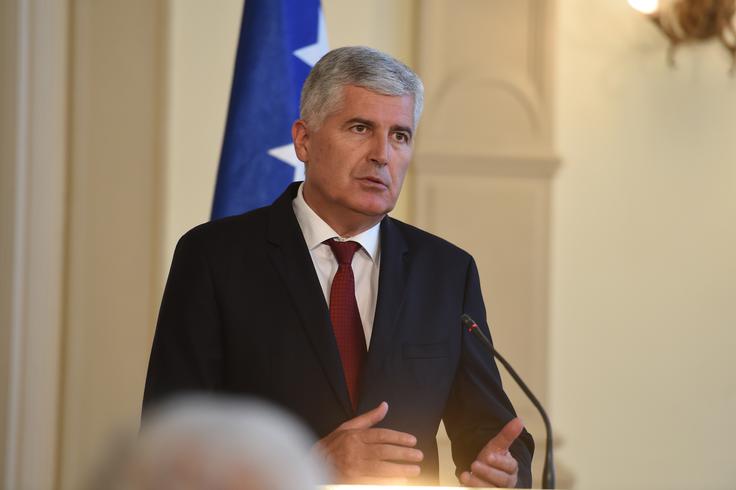 Dodikov naravni zaveznik pri uveljavitvi ideje, ki de facto ruši Daytonski sporazum, je Dragan Čović. | Foto: STA ,