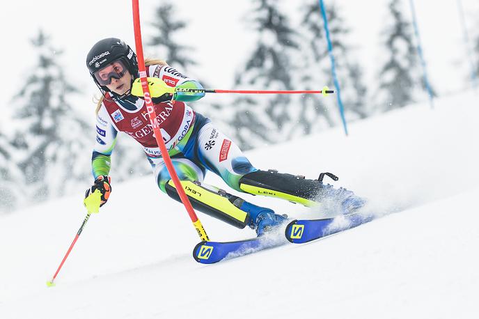 Zlata lisica, slalom, Ana Bucik | Ana Bucik je osvojila peto mesto. | Foto Grega Valančič/Sportida